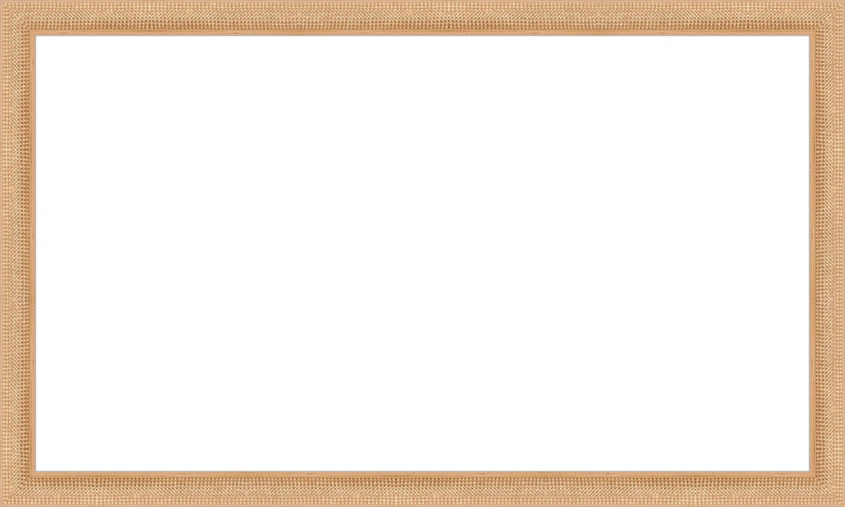 Gold Pattern Texture Frame. Inside: 14x8. Final Size: 15x9