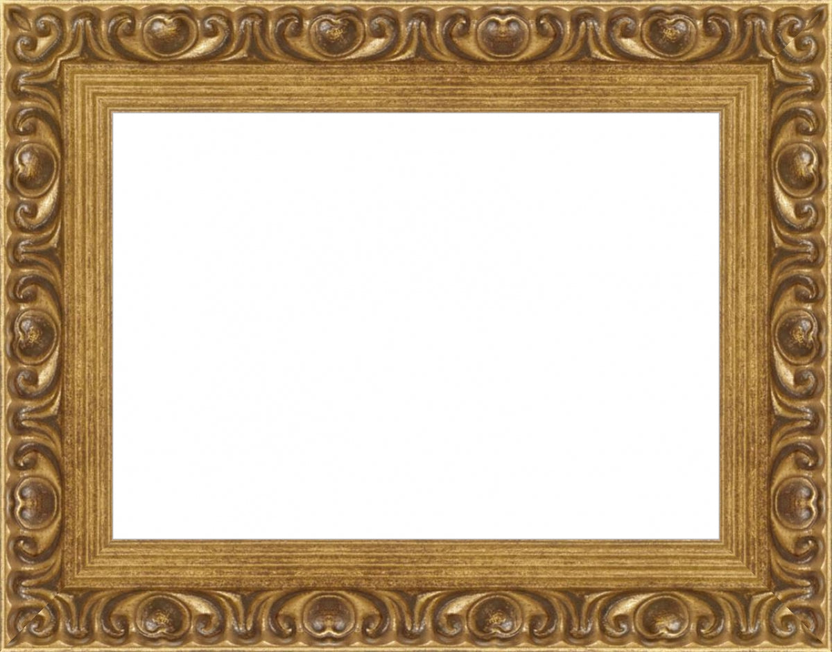 PURSALTEmpty Gold Ornate Frame Order NO TYPE