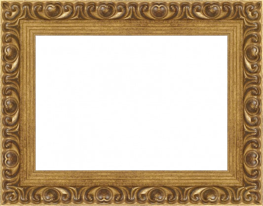 PURSALTEmpty Gold Ornate Frame Order NO TYPE